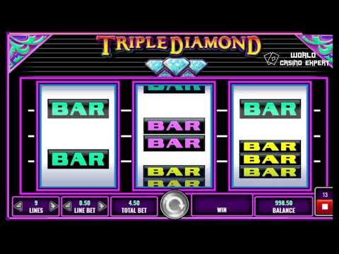 Video Übersicht Spielautomat Online Triple Diamond Slots