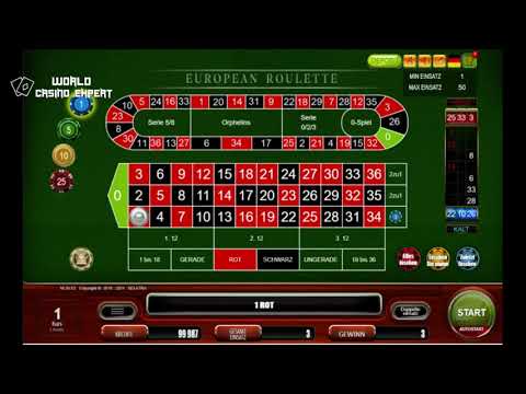 Video Übersicht Spielautomat Online European Roulette