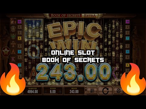 Video Übersicht Spielautomat Online Book of Secrets