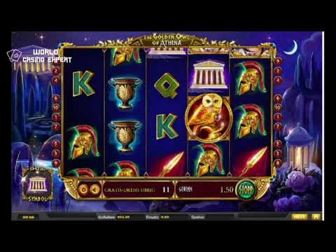 Video Übersicht Spielautomat Online The Golden Owl of Athena