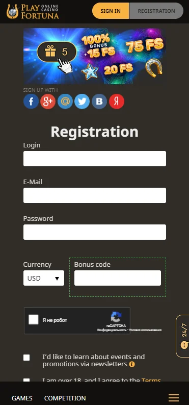 Überprüfen Sie Online Casino PlayFortuna - 1 | 